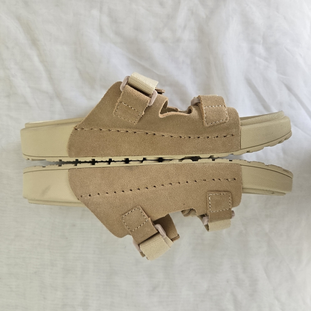Anodyne Tan Adjustable Two Strap Sandal - Picture 10 of 13